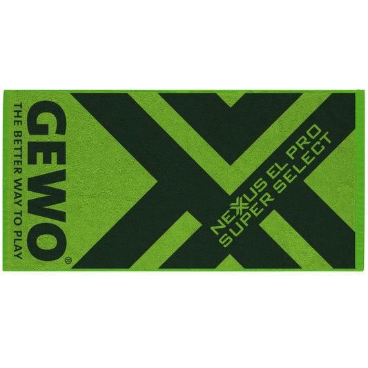 Gewo Handtuch Super Select schwarz/grün