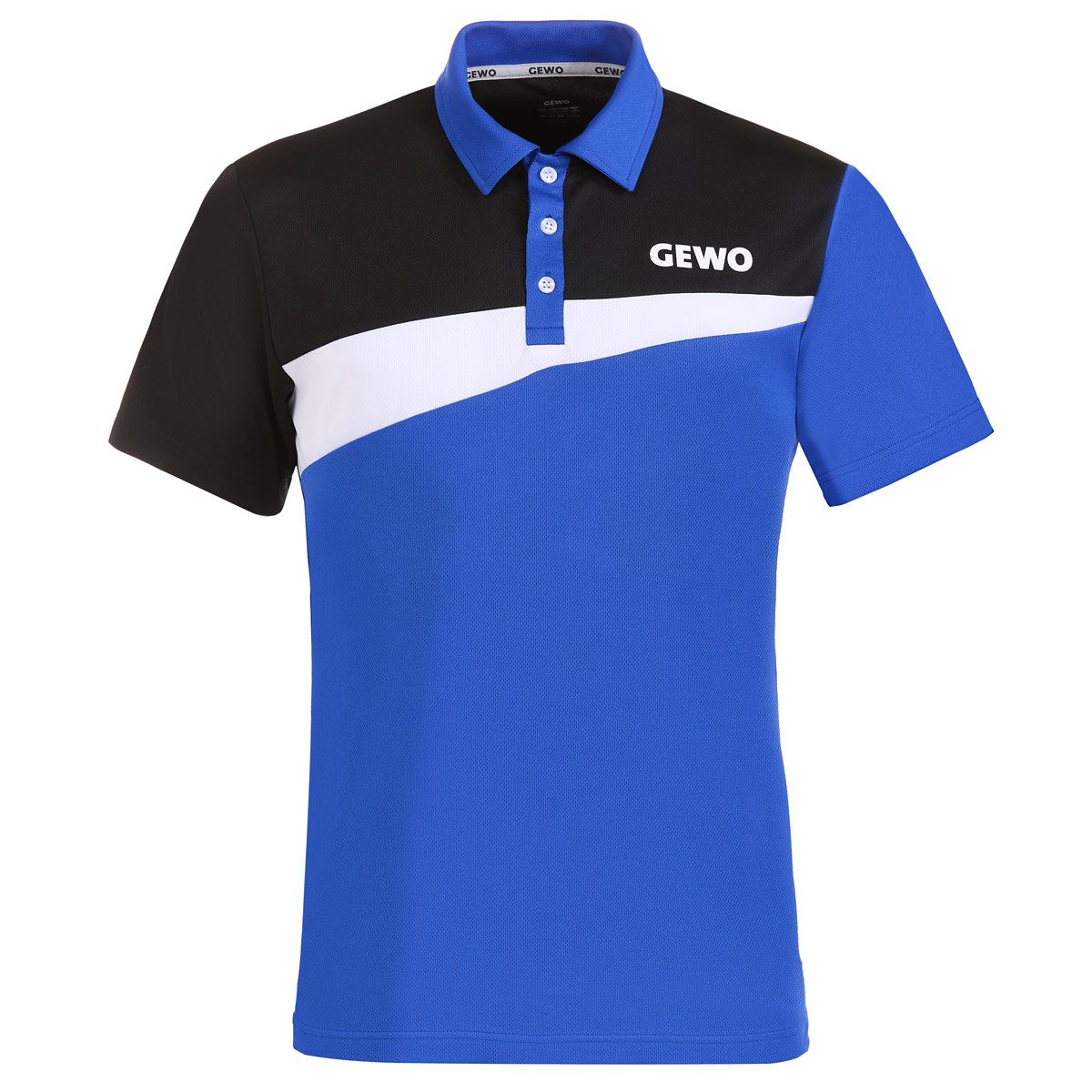 GEWO Poloshirt Fondi royal/schwarz