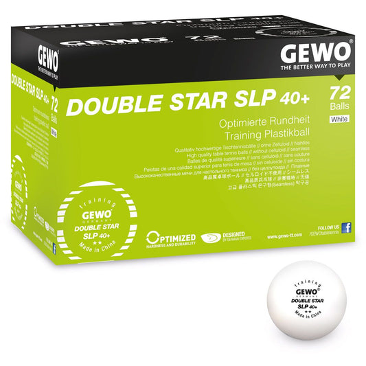 GEWO Ball Double Star SLP40+** 72er weiß