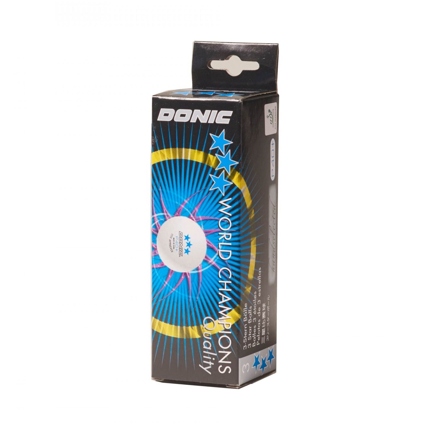 Donic Ball*** P40+ weiß