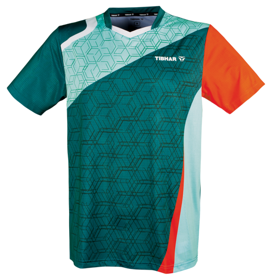 Tibhar Shirt SOL petrol/orange