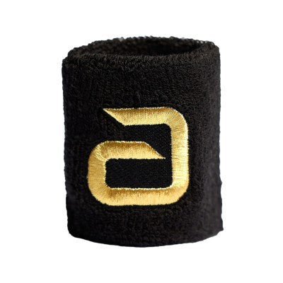 andro Schweißband Alpha schwarz/silber und schwarz/gold