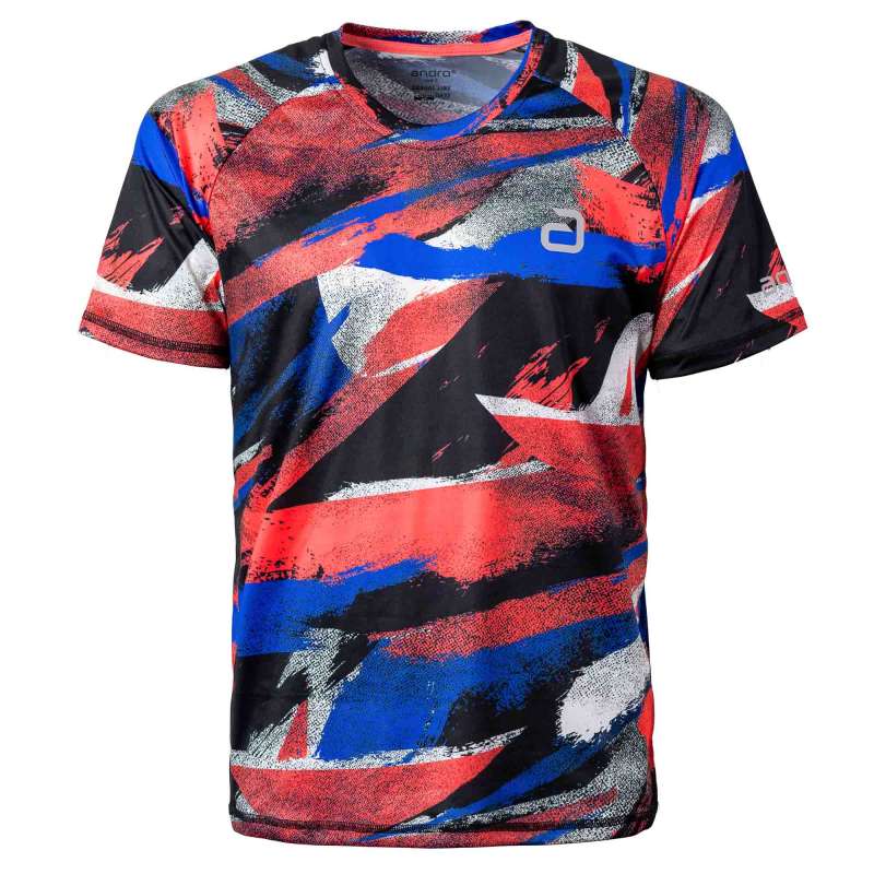 andro T-Shirt Likya rot /graffity