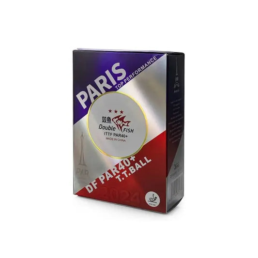 Double Fish PAR40+ 3*** ITTF 6 Bälle Paris